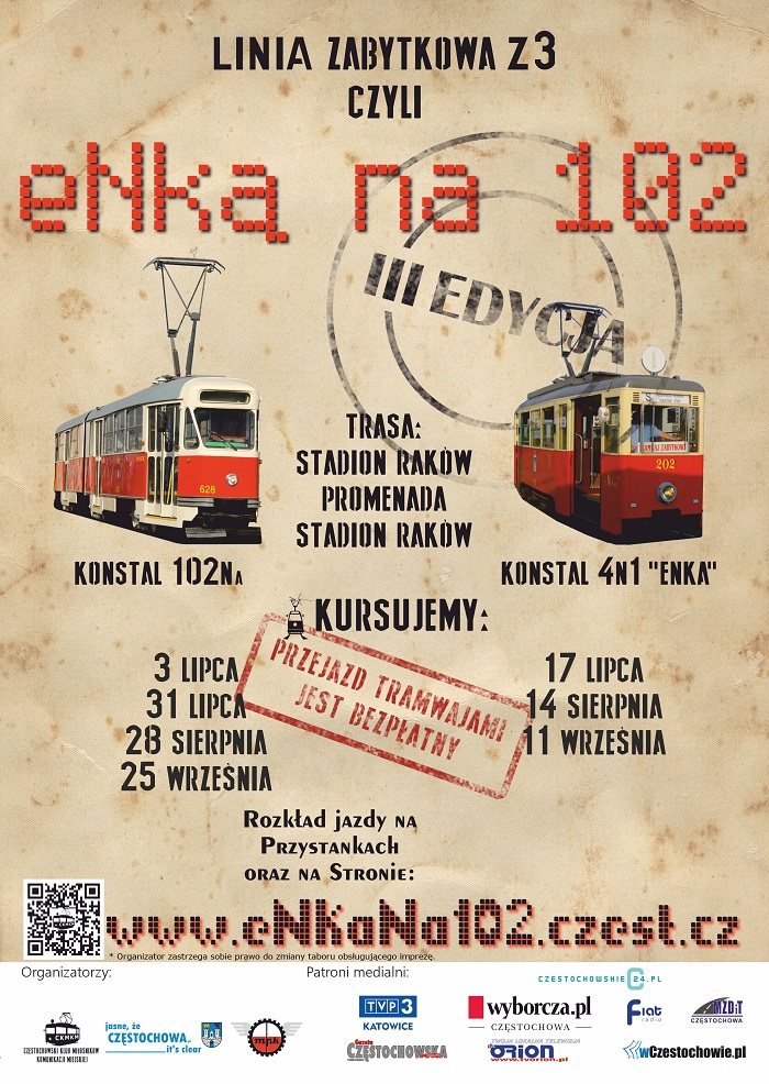 Plakat eNką Na 102 - 2016